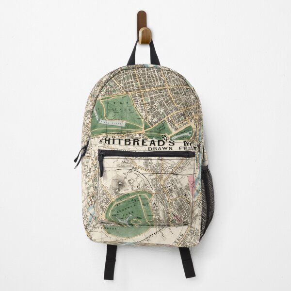 Item preview, Whitbread's new plan of London: drawn from authentic survey (1853) by J. Whitbread designed and sold by UnicornFlamingo.