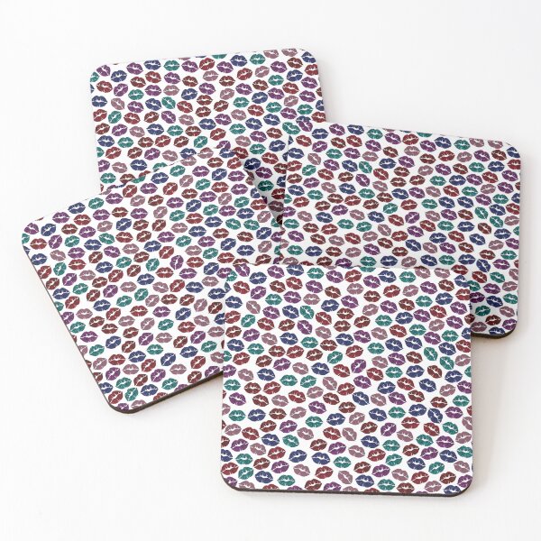 Item preview, Colorful summer lips pattern designed and sold by ElliOzy.