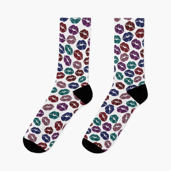 Item preview, Colorful summer lips pattern designed and sold by ElliOzy.