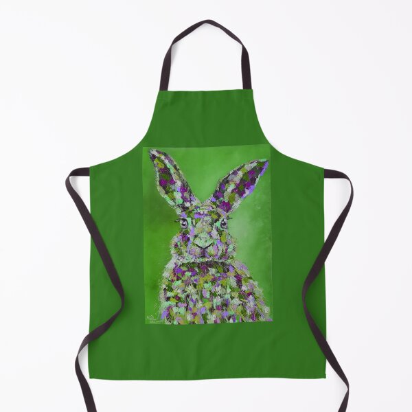 Item preview, Bunny, Pop Art, edited oil painting by Marina Daniluka designed and sold by MariDaniArt.
