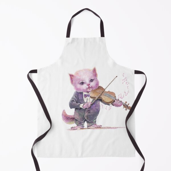 Item preview, to fall for the violin music played by a pink cat designed and sold by artredstar.