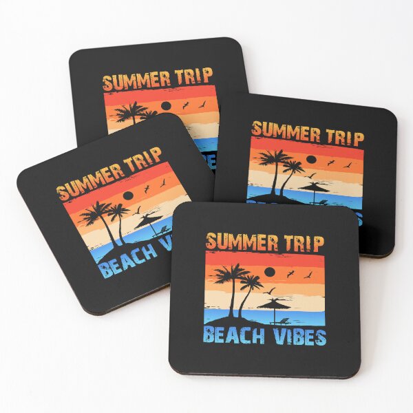 Item preview, SUMMER TRIP BEACH VIBES Sticker designed and sold by OlgaHarvey.