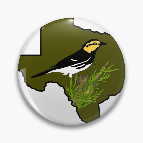 Item preview, Golden-cheeked Warbler Texas designed and sold by Girlthatsaws.