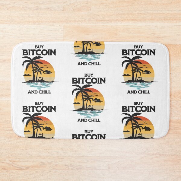Item preview, Buy Bitcoin and Chill designed and sold by CryptoBeings.