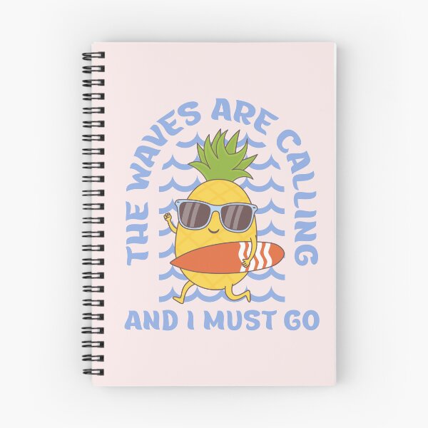 Item preview, The Waves Are Calling And I Must Go - Funny Pineapple Surfing designed and sold by ttttee.
