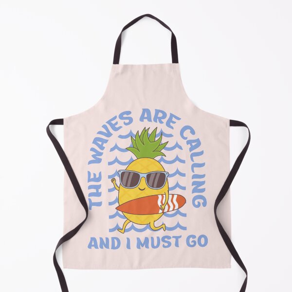 Item preview, The Waves Are Calling And I Must Go - Funny Pineapple Surfing designed and sold by ttttee.