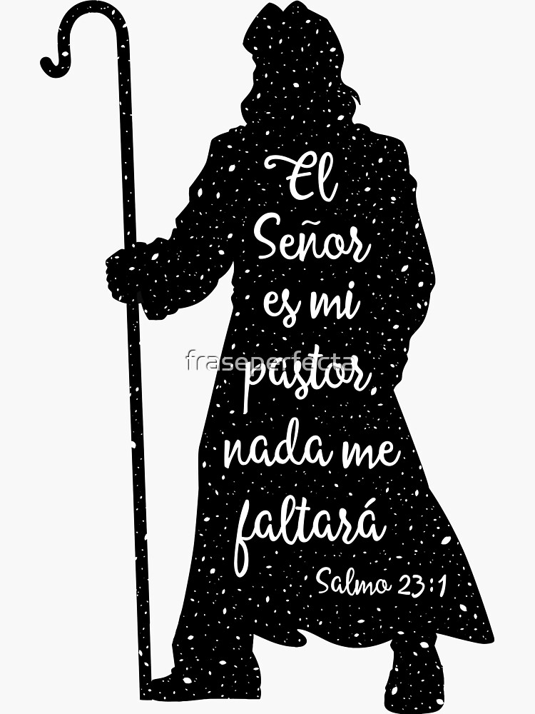 Salmo 23 - Pastor - Sticker