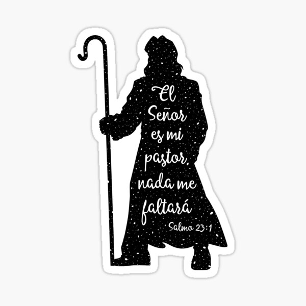 Salmo 23 - Pastor - Sticker