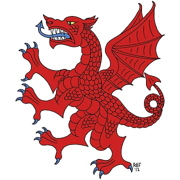 Artwork thumbnail, Red Dragon by Azure Lion Productions