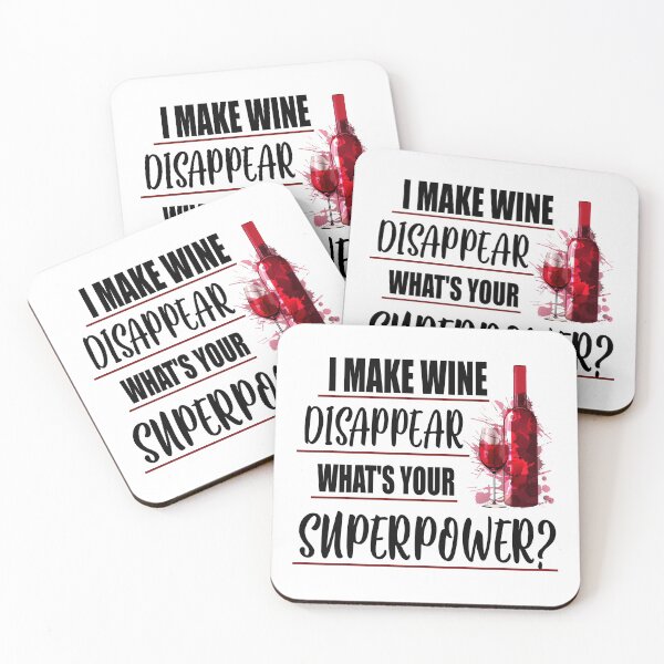 Item preview, I make wine disappear funny quote designed and sold by Ashtreemeadow.