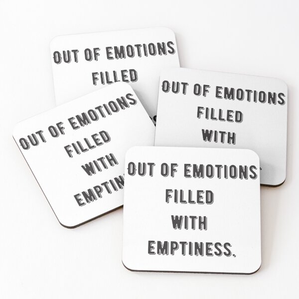 Item preview, Out of emotions, filled with emptiness designed and sold by LonelyFilter.