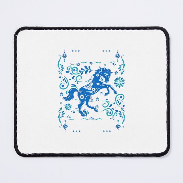 Item preview, Horse and flowers designed and sold by NoelNimmad.