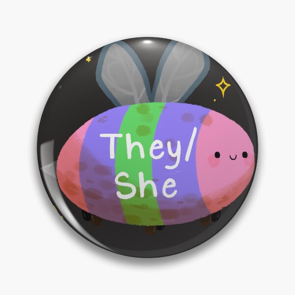 Item preview, Trigender they/she Bee designed and sold by Smoltsuki.