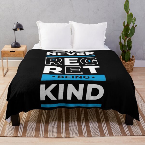 Item preview, Never Regret Being Kind - Entrepreneur Inspirational Quote designed and sold by Optix.