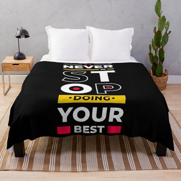 Item preview, Never Stop Doing Your Best - Entrepreneur Inspirational Quote designed and sold by Optix.