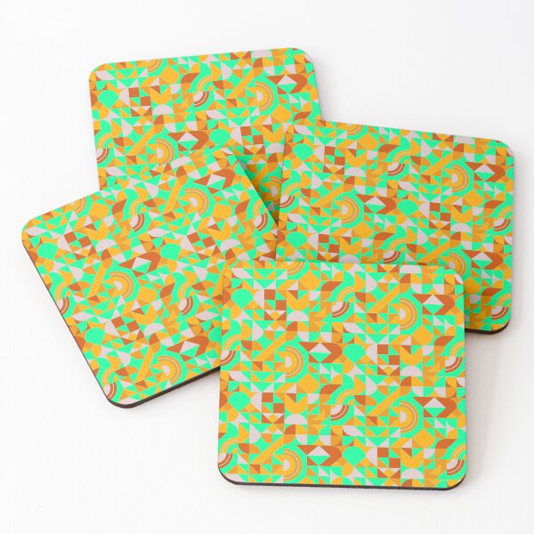 Item preview, geometric colorful patterns conceptual Art - Abstract Neo Geo graphic design designed and sold by Design Repo.