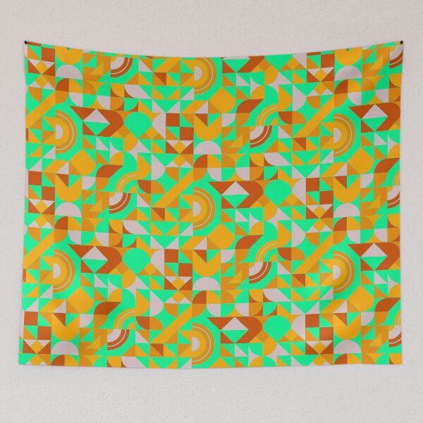 Item preview, geometric colorful patterns conceptual Art - Abstract Neo Geo graphic design designed and sold by Design Repo.