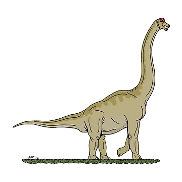 Artwork thumbnail, Brachiosaurus by Azure Lion Productions