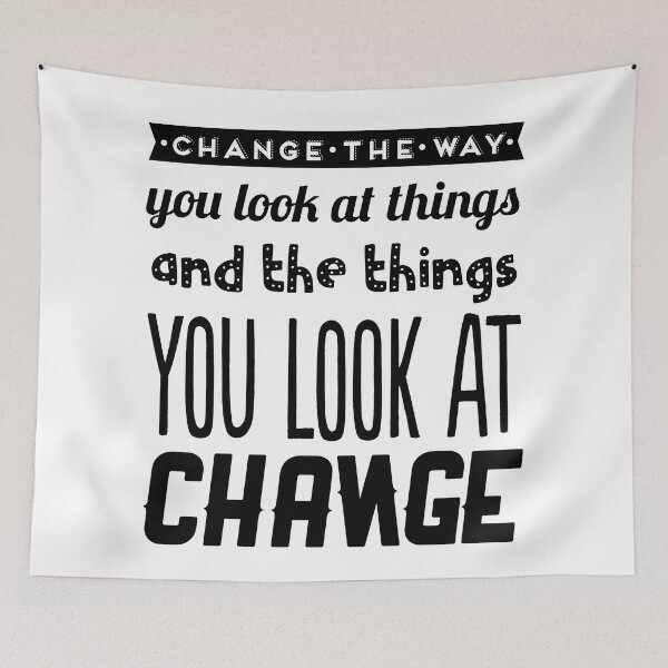 Item preview, Change the way you look at things, and the things you look at change designed and sold by TheFoolsGallery.