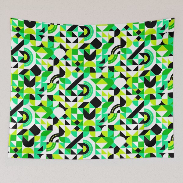 Item preview, geometric colorful patterns conceptual Art - Abstract Neo Geo graphic design designed and sold by Design Repo.