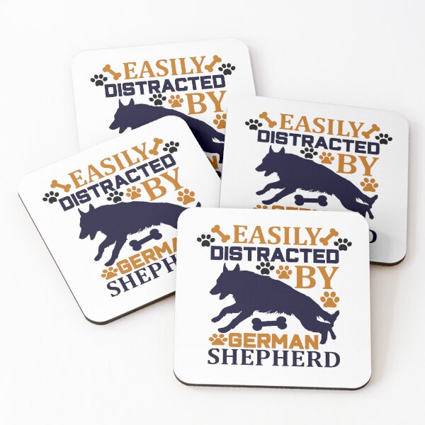 Item preview, Easily distracted by German Shepherd designed and sold by Doggymadness.