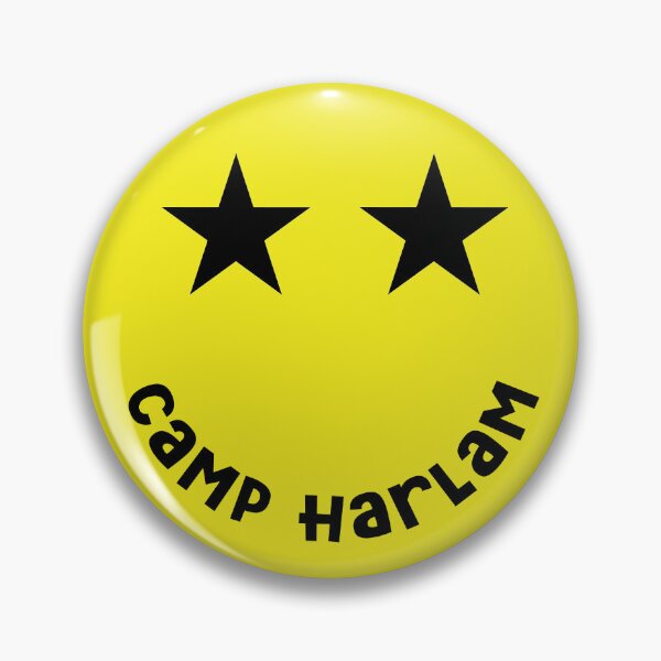 Item preview, Camp Harlam HAPPY FACE designed and sold by dddesignsnj.