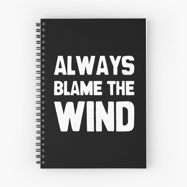 Item preview, Always blame the wind funny pickleball saying designed and sold by Statim.