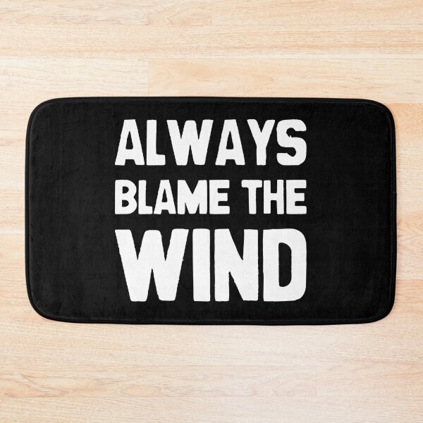 Item preview, Always blame the wind funny pickleball saying designed and sold by Statim.