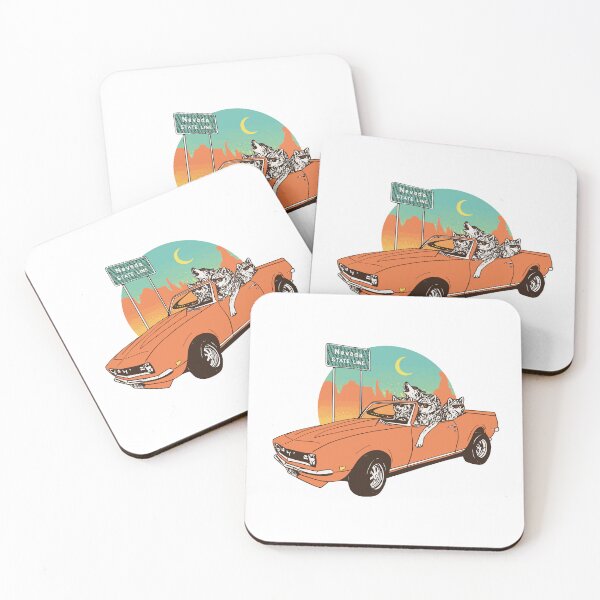 Item preview, Drove the wolf, animals vintage car designed and sold by BlackDiamond96.