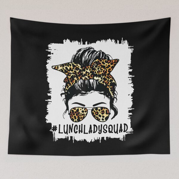 Item preview, Lunch Lady Squad Leopard School Cafeteria Worker designed and sold by clothesy7.