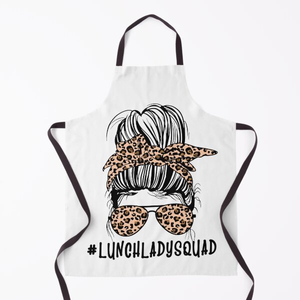 Item preview, Lunch Lady Squad Leopard Nutrition Cafeteria back to school designed and sold by clothesy7.
