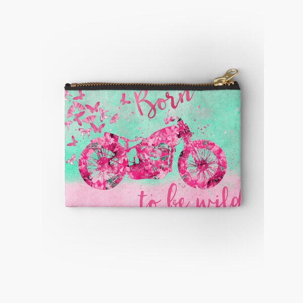 Item preview, Born to be wild flower power motorcycle designed and sold by artsandsoul.