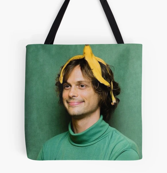 Matthew gray gubler online tote bag