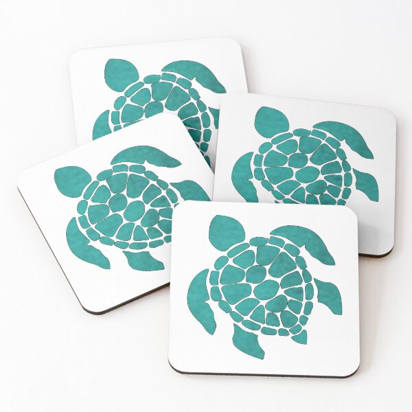 Item preview, Blue Green Tropical Sea Turtle designed and sold by DeliveryGeorge.