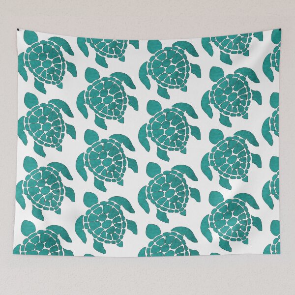 Item preview, Blue Green Tropical Sea Turtle designed and sold by DeliveryGeorge.