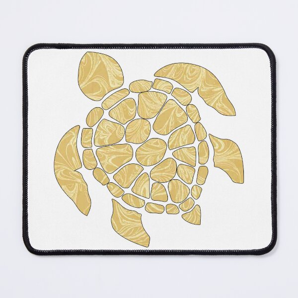 Item preview, Golden Tropical Sea Turtle designed and sold by DeliveryGeorge.