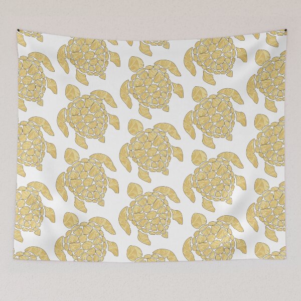 Item preview, Golden Tropical Sea Turtle designed and sold by DeliveryGeorge.