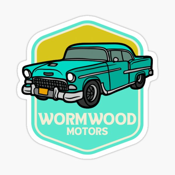 Wormwood logo sticker Sticker
