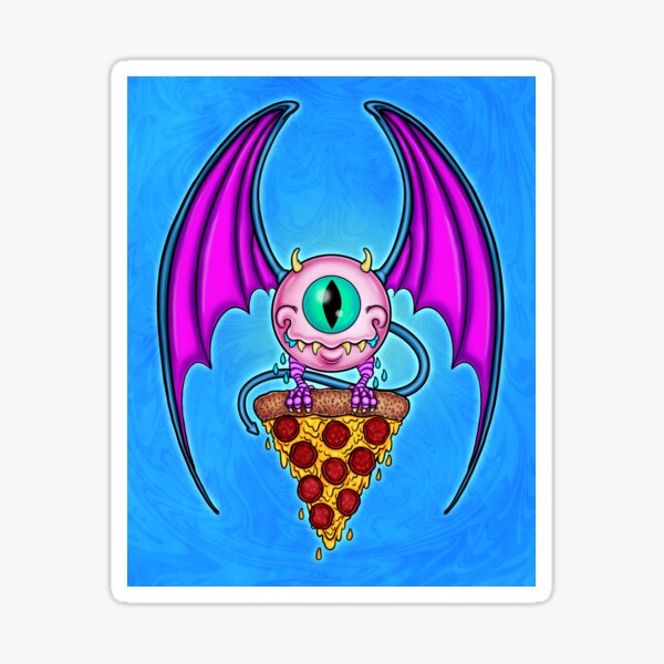 "Bat Eye" Sticker for Sale by dirkxink Redbubble