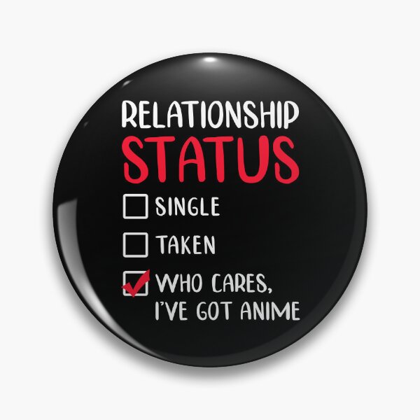 Aperçu de l'œuvre Statut relationnel - Amateurs d'anime créée et vendue par T-shirt For You.