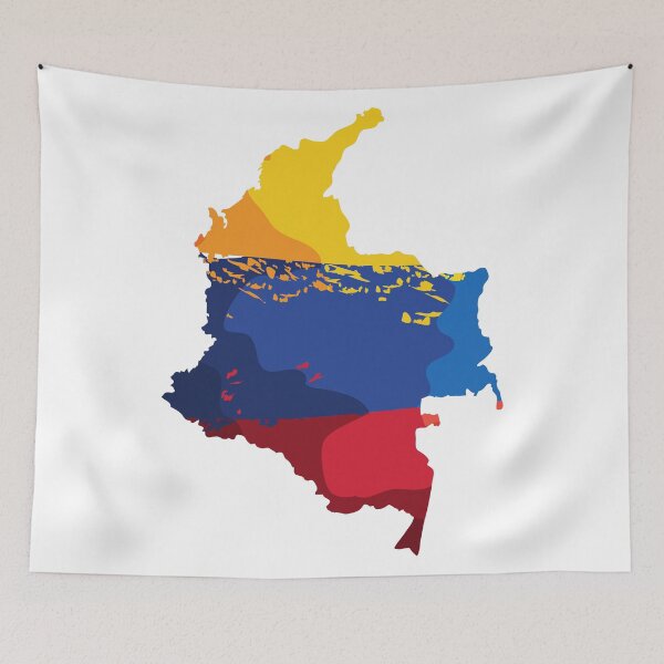 Item preview, colombian flag designed and sold by SimpleCosyLifee.