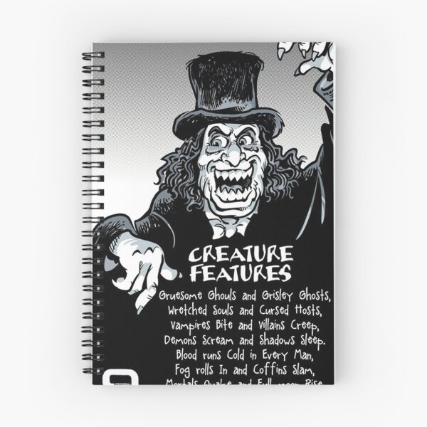 Item preview, Creature Features poster designed and sold by headkatie.