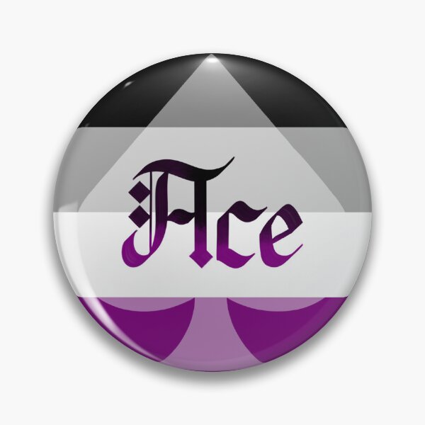 Item preview, Ace Pride Flag Asexual Gothic Calligraphy designed and sold by mostlyghostly42.