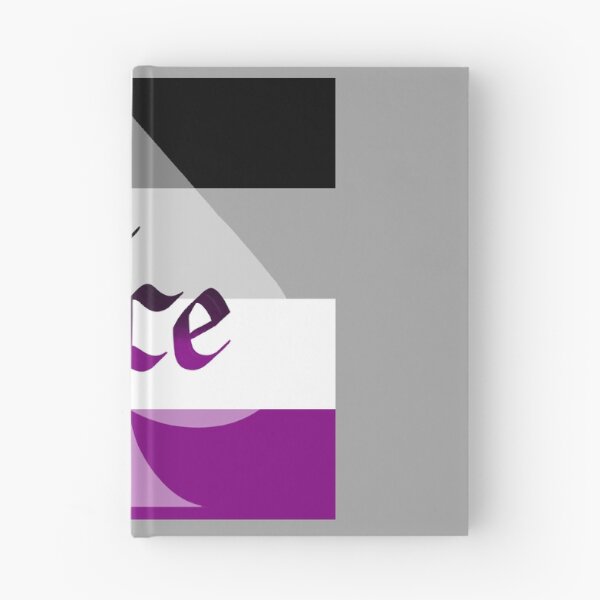 Item preview, Ace Pride Flag Asexual Gothic Calligraphy designed and sold by mostlyghostly42.