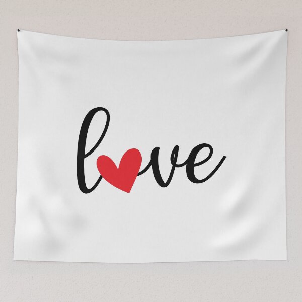 Item preview, Love Heart Script designed and sold by MindfulMeta.