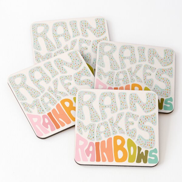 Item preview, Rain Makes Rainbows designed and sold by doodlebymeg.