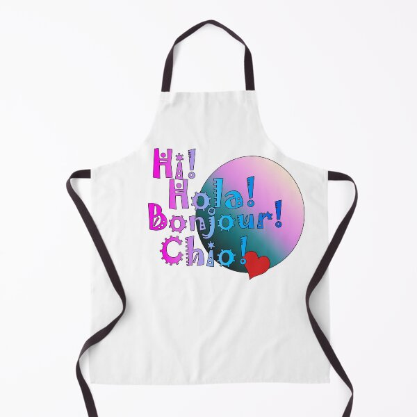 Item preview, Hi! Hola! Bonjour! Chio! Say "hi" to everyone you meet! designed and sold by SketchViews.