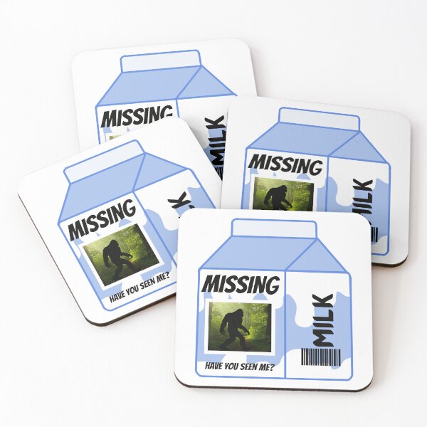 Item preview, Bigfoot Missing Milk Carton designed and sold by H-A-S-A.