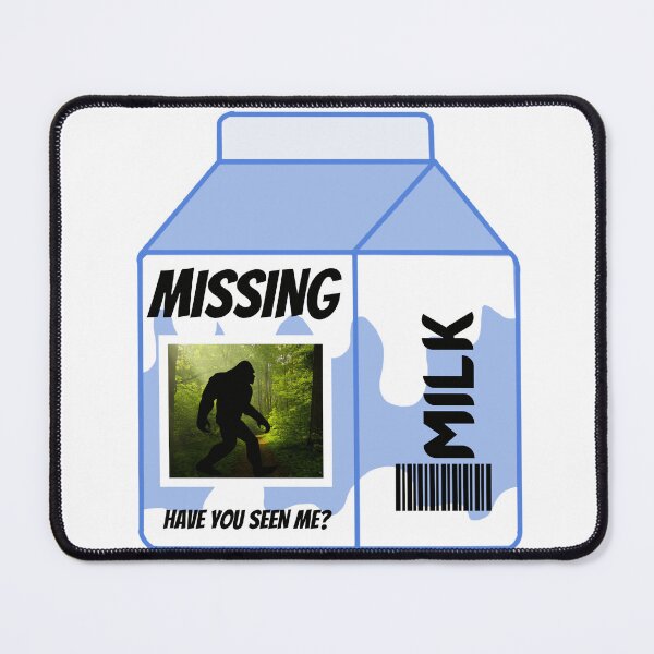 Item preview, Bigfoot Missing Milk Carton designed and sold by H-A-S-A.