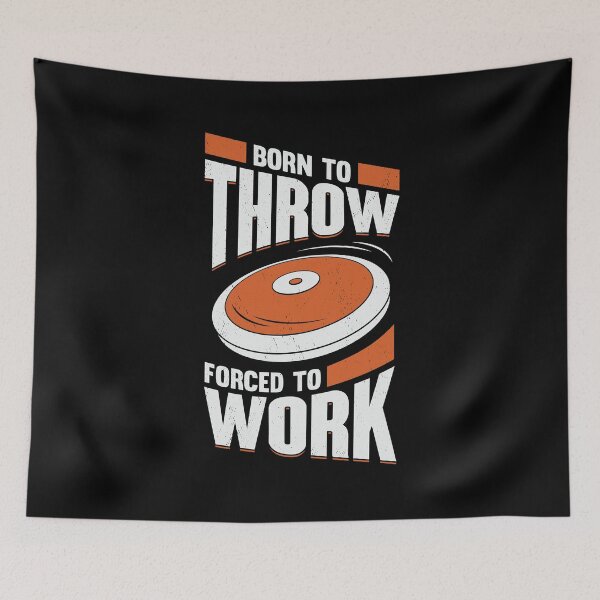 Item preview, Born To Throw Forced To Work Discus Thrower Gift designed and sold by Marcid95.